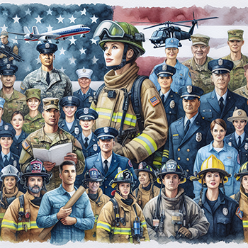 Military & First Responders Collage